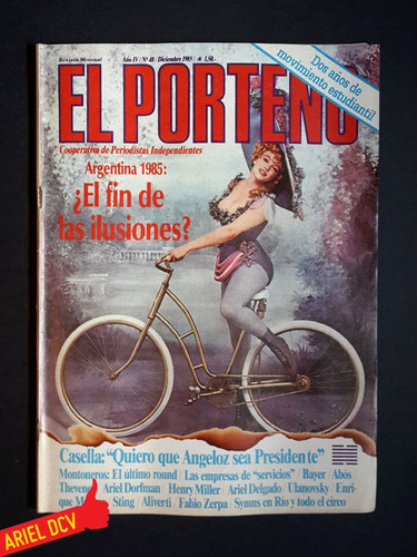 Revista El Porteño N°48 | Dic1985 | Montoneros Último Round