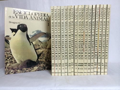Enciclopedia De La Vida Animal 18 Vols 1 Cdrom Bruguera Bgr1