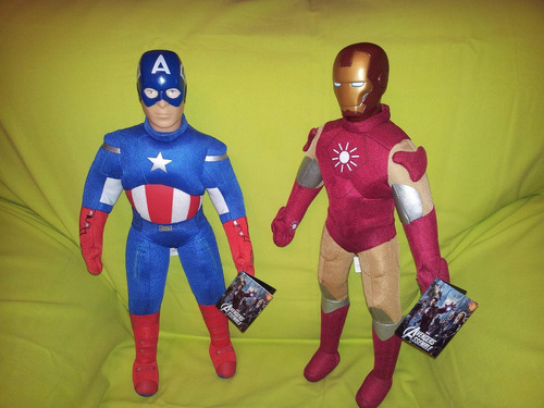 Super-heroes = Capitán América- Iron-man- Thor-