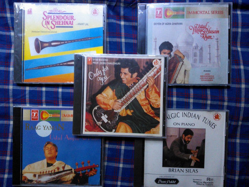 Pbe Lote De Cd's Música Hindú [made In India] Impecables!.