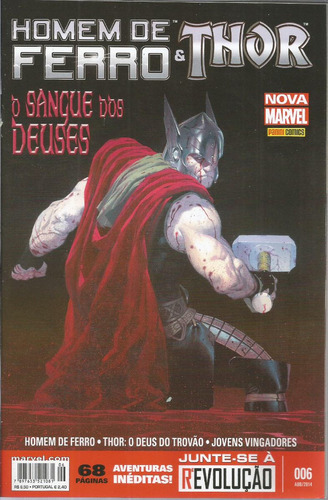 Homem De Ferro & Thor 6 - Panini 06 - Bonellihq Cx73 G19