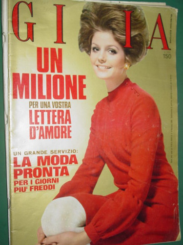 Revista Gioia 2/69 Italia Ropa Moda Costura Vintage Fashion