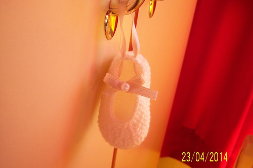 Souvenirs Zapatitos Al Crochet P/ Nacimientos, Baby-sower