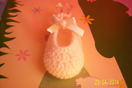 Souvenirs Zapatitos Al Crochet P/ Nacimientos, Baby-sower