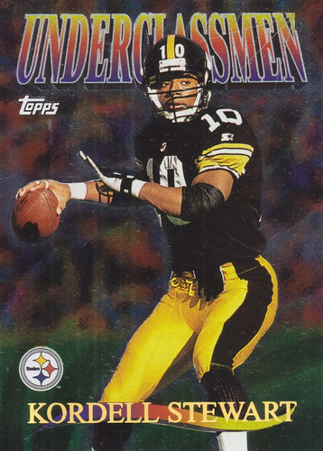 1997 Topps Underclassmen Kordell Stewart Qb Steelers