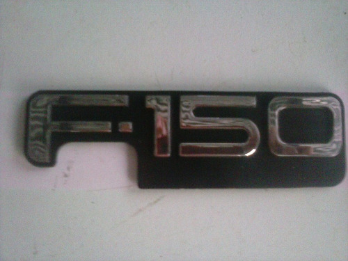 Emblema Fortaleza Letras Ford F150 Base Plastica