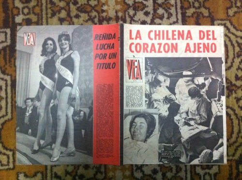Revista Vea Nº 1518  4 Julio 1968  Chilena Del Corazón Ajeno