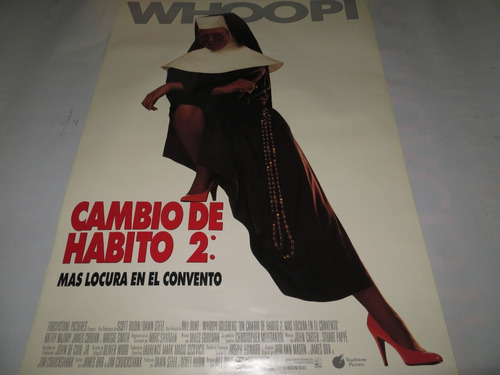 Poster Original De La Pelicula Cambio De Habito 2