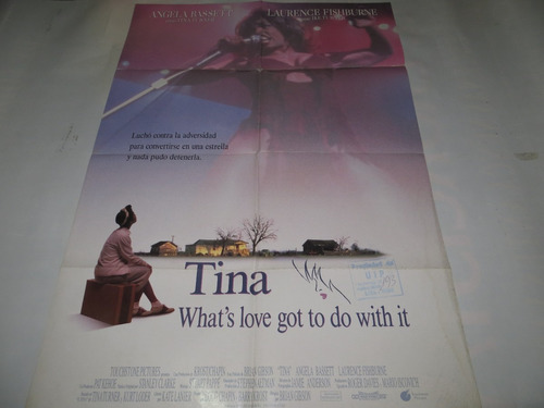 Poster Original De Cine  Tina: Whats Love Got To Do With It