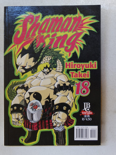 Shaman King N° 18! Jbc Julho 2004!