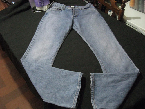 Pantalon, Jeans Abercrombie And Fitch Talla W30l32 Prelavado