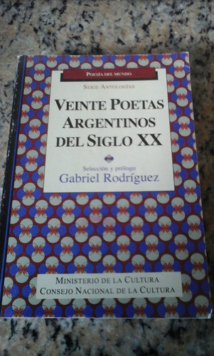 Veinte Poetas Argentinos Siglo Xx  Antología