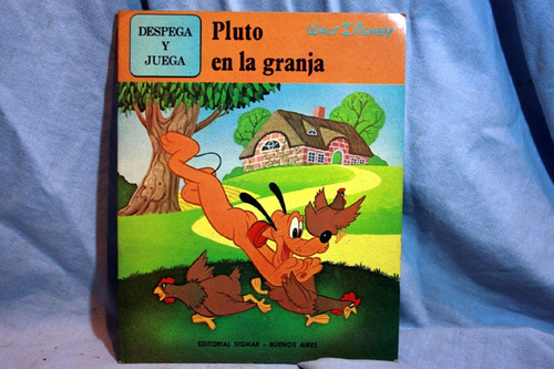 Pluto En La Granja, Walt Disney - Despega Y Juga - Sigmar