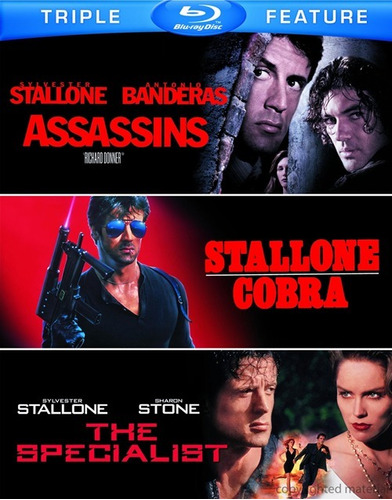 Blu-ray Cobra + Assasins: Asesinos+ Specialist/ Especialista