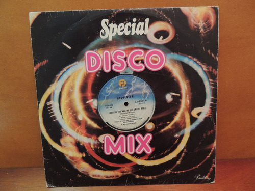 Lp Disco Vinil Antigo Sylveter 1978 Disco Mix