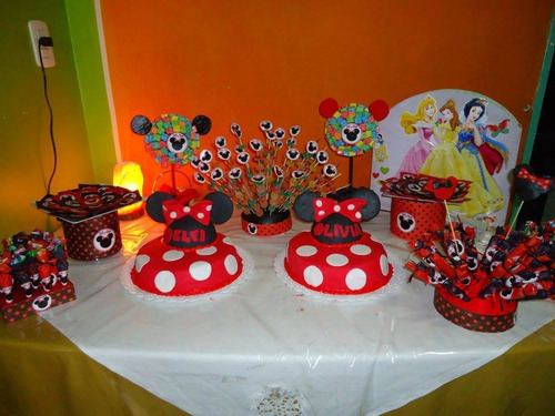 Tortas Infantiles/minnie/violeta