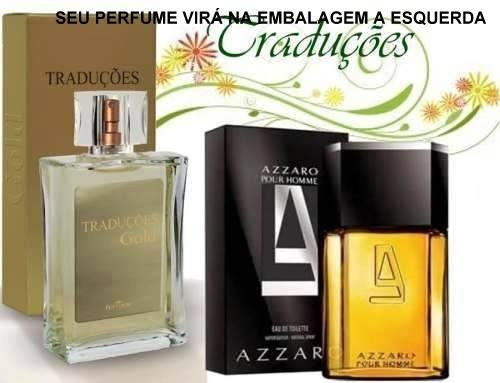 Traduções Gold Nº 01 ( Concorrente Azzaro Pour Homme)