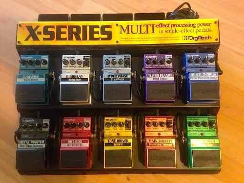 Pedalboard De Vitrina Digitech X Series (se Vende Completa)