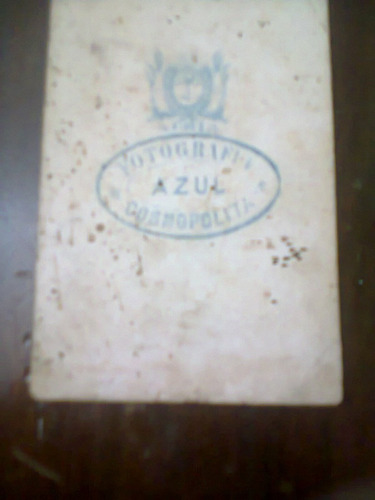 Antigua Fotografia De Casa Azul Cosmopolita