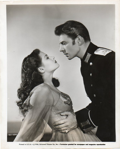 Foto Yvonne De Carlo Jean Pierre Aumont Song Of Scheherazada