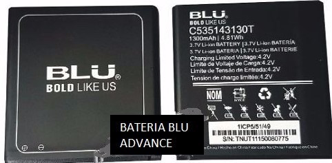 Bateria Pila Blu Advance 4.0l C535143130t 1300mah