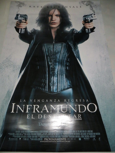 Poster Original De Cine  Inframundo:el Despertar