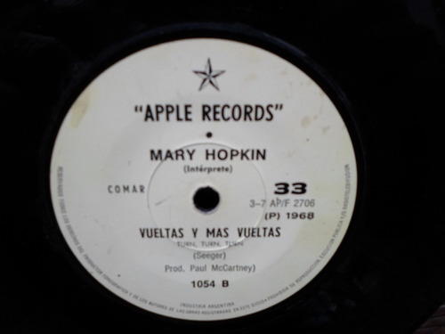 Mary Hopkin - Aquellos Fueron Los Dias - Simple Apple