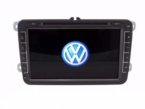 Central Kit Multimidia Vw Jetta Tv Gps Câm Ré Tela 8  09/13