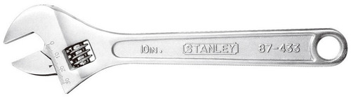 Llave Ajustable Cromada 10 Stanley Cod-87-433 Jl Supply