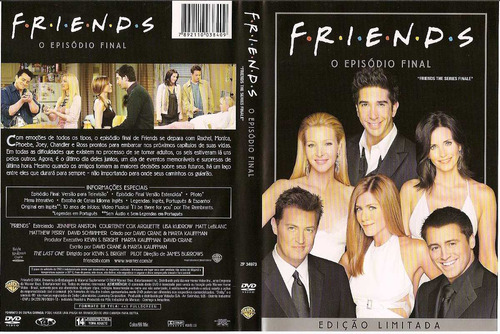 Dvd Lacrado Friends O Episodio Final Edicao Limitada