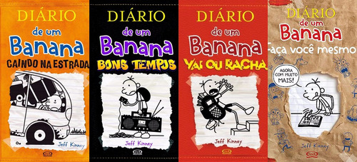 Diário De Um Banana Do Volume 9 Ao 11  + Faça Você Mesmo