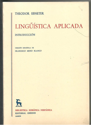 Linguistica Aplicada - Ebneter