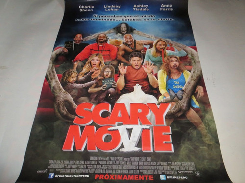 Poster Original De La Pelicula  Scary Movie 5