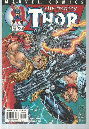 The Mighty Thor 36 (538) - Marvel - Bonellihq Cx146 K19