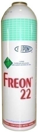 Garrafa Descartable R22 X 1kg Dupont Refrigerante