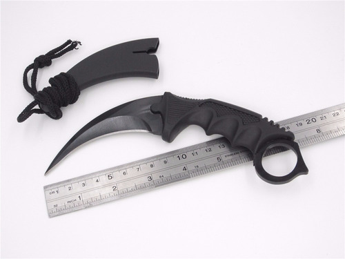 Kit Canivete Butterfly Faca Borboleta + Karambit Black Hawk