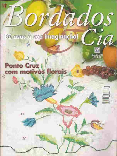 Artesanato - Bordados Cia Ponto Cruz Nº 8