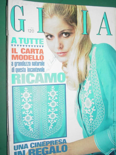 Revista Gioia 32/68 Italia Ropa Moda Costura Vintage Fashion