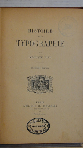 Histoire De La Typographie A Vitu 