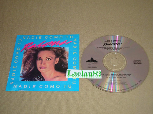 Paloma San Basilio Nadie Como Tu 1990 Capito Emi Cd Usa