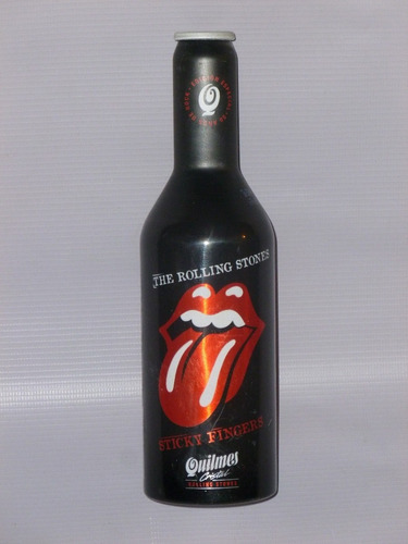 Botella Alumino The Rolling Stones Quilmes Ed-esp.330cm.llen