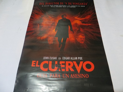 Poster Original De Cine  El Cuervo:guia Para Un Asesino