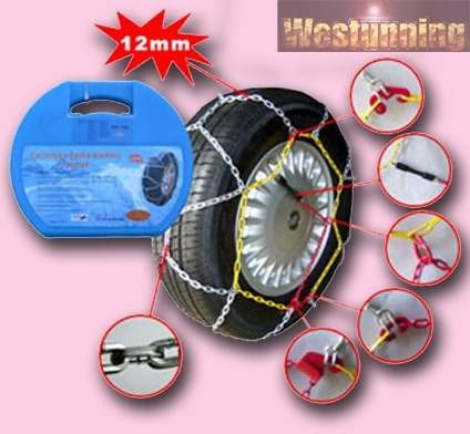 Imagen 6 de 9 de Cadena Para Nieve Barro 12mm Corsa Duster Suran Spin X2 West