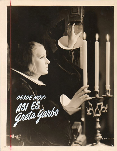 Foto Greta Garbo Metro Goldwyn Mayer Queen Christina 1933