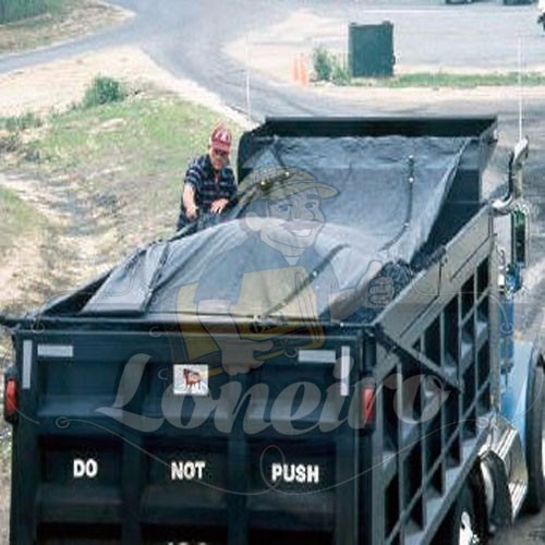 Imagem 3 de 7 de Lona 6,5 X 3,2 M Transporte De Cbuq Betume Massa Asfáltica