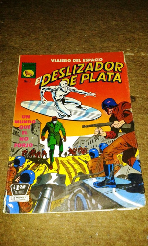 Comic De El Deslizador De Plata # 3, Editorial La Prensa