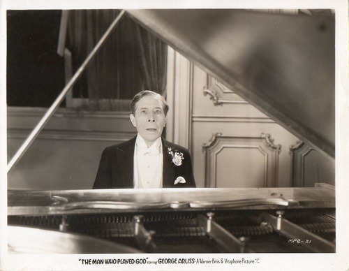 Foto Original George Arliss The Man Who Played God Warner