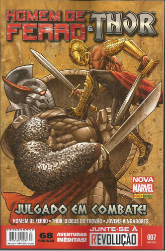 Homem De Ferro & Thor 7 - Panini 07 - Bonellihq Cx73 G19