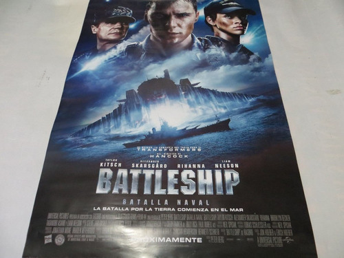 Poster Original De Cine  Battleship