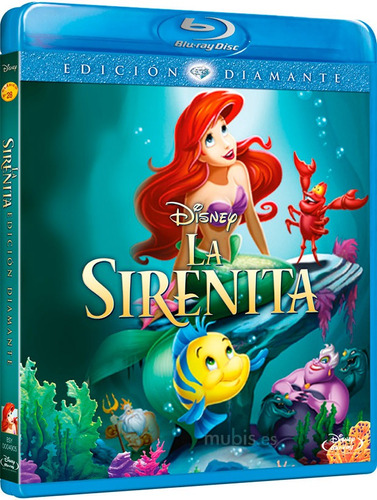 Blu-ray La Sirenita / The Little Mermaid / Edicion Diamante